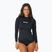 Női Rip Curl Classic Surf UPF úszás hosszú ujjú Rashguard fekete