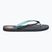 Férfi Rip Curl Wetty Fade Bloom mosott fekete flip flopok
