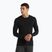 Férfi hosszú ujjú termikus icebreaker Merino 150 Anatomica Crewe fekete