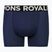 Boxeralsó termoaktywne férfi Mons Royale Hold 'em Shorty Merino midnight