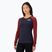 Női hőaktív pulóver Mons Royale Icon Raglan cherry/ 9 iron