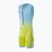 Férfi triatlon ruha Synergy Elite Sleeveless Trisuit mint/yellow