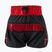 Férfi edzőshort Venum Inferno Muay Thai szénszürke/piros