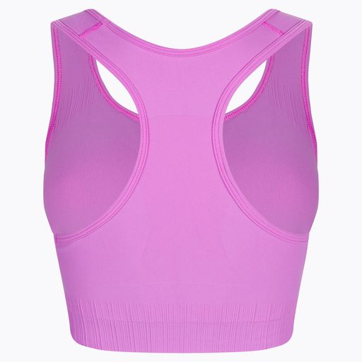 Női edzőmelltartó Gym Glamour push up rózsaszín 371 6