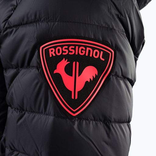 Férfi Rossignol Verglas Hero kapucnis sí dzseki fekete RLKMJ16 13