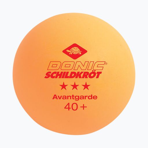 DONIC Schildkröt 3-Star Avantgarde asztalitenisz labdák Poly 40+6 db szín 608533 3