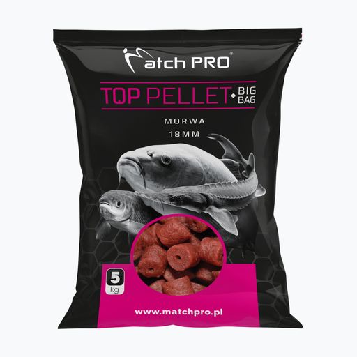 Ponty pellet MatchPro Big Bag Mulberry 18mm piros 977042