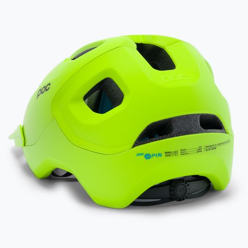 POC Axion SPIN kerékpáros sisak zöld 10732 4