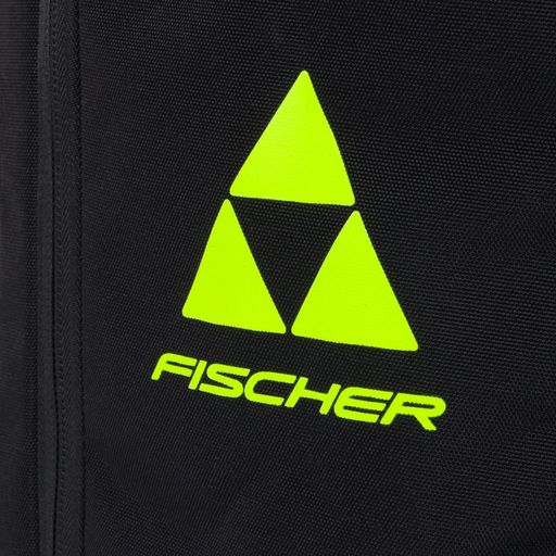 Fischer Backpack Race síhátizsák fekete-sárga színben 11