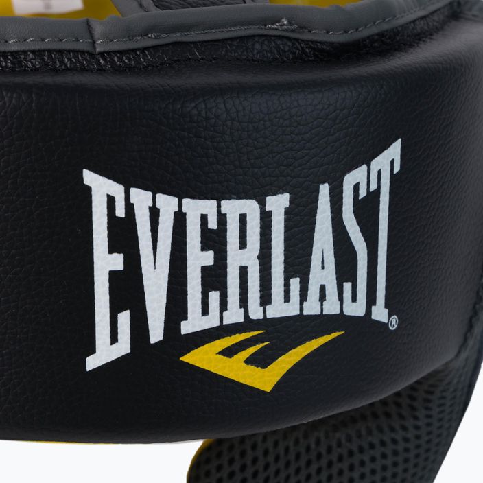 EVERLAST C3 Evercool Pro Prémium bőr bokszsisak fekete EV3711 4