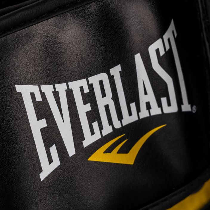 Férfi bokszsisak EVERLAST Elite Lea fejvédő fekete EV 720 4