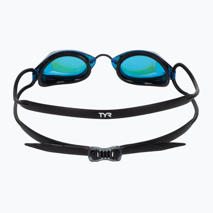 TYR Tracer-X Racing tükrös úszószemüveg fekete és kék LGTRXM_422 5