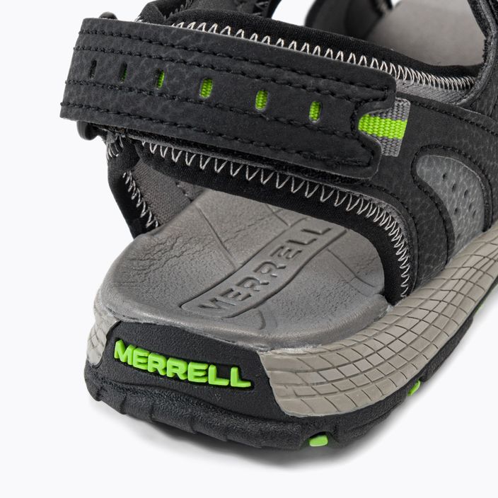 Merrell Panther Sandal 2.0 gyermek túra szandál fekete MK262954 9