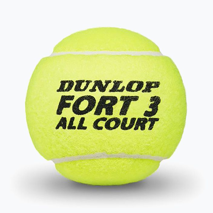 Labdakészlet 4 db. Dunlop Fort All Court Ts 4B sárga 601316 3