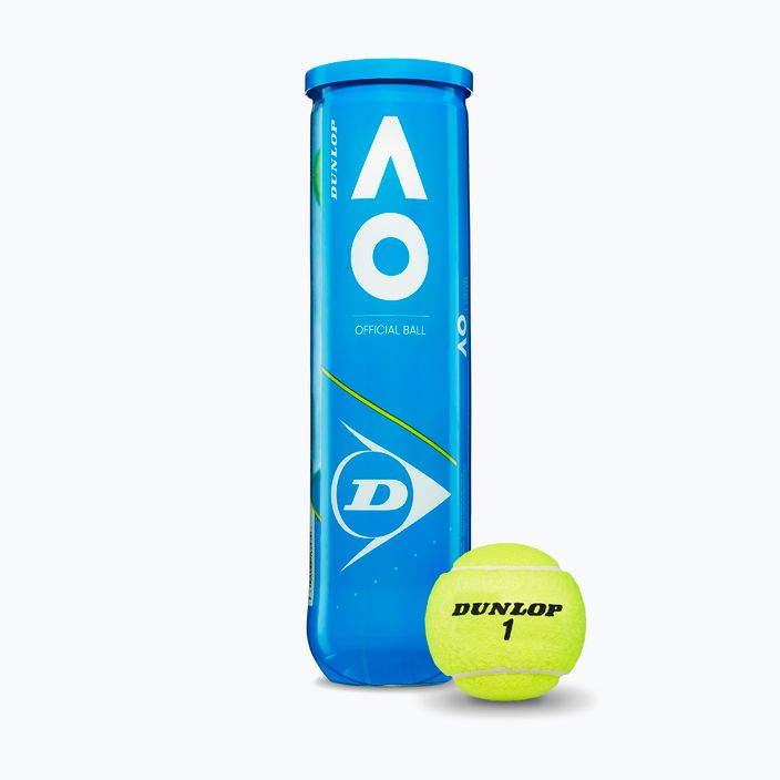 Teniszlabda készlet 4db. Dunlop Australian Open sárga 601355