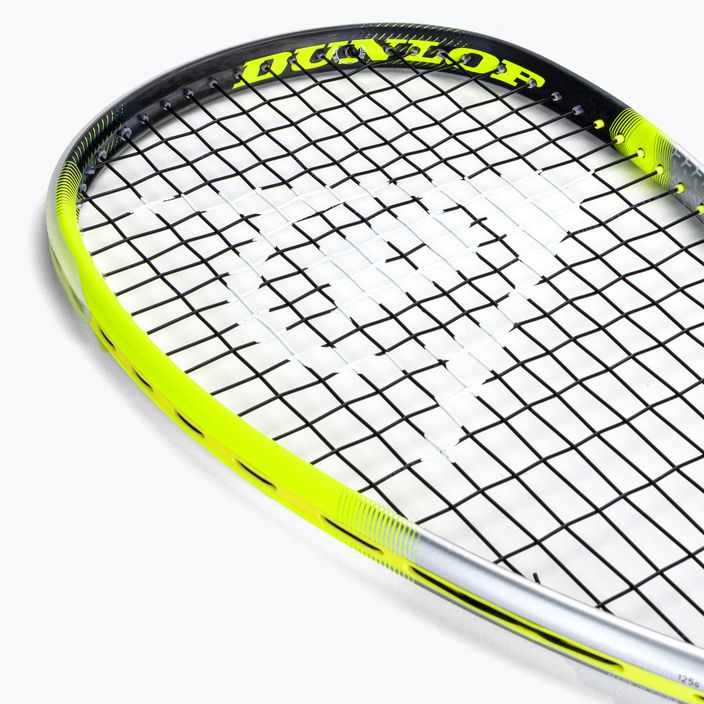 Dunlop Sq Hyperfibre Xt Revelation 125 squash ütő fekete/sárga 773305 6