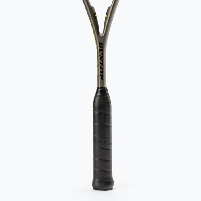 Squash ütő Dunlop Sq Blackstorm Graphite 5 0 szürke-sárga 773360 4