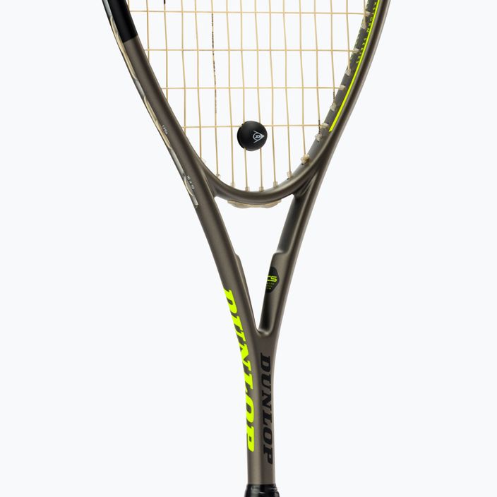 Squash ütő Dunlop Sq Blackstorm Graphite 5 0 szürke-sárga 773360 5