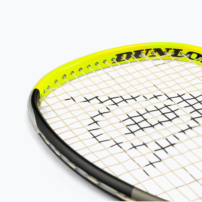 Squash ütő Dunlop Sq Blackstorm Graphite 5 0 szürke-sárga 773360 6