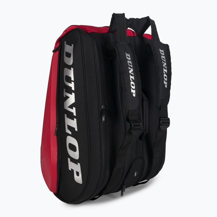 Tenisz táska Dunlop CX Performance 12Rkt Thermo fekete-piros 103127 4