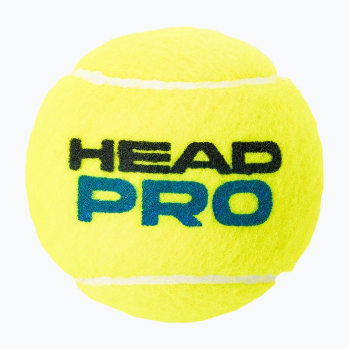 Teniszlabda készlet 4 db. HEAD Pro 4B sárga 571604 2