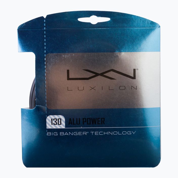 Luxilon Alu Power 130 tenisz húr ezüst WR8302201 WR8302201