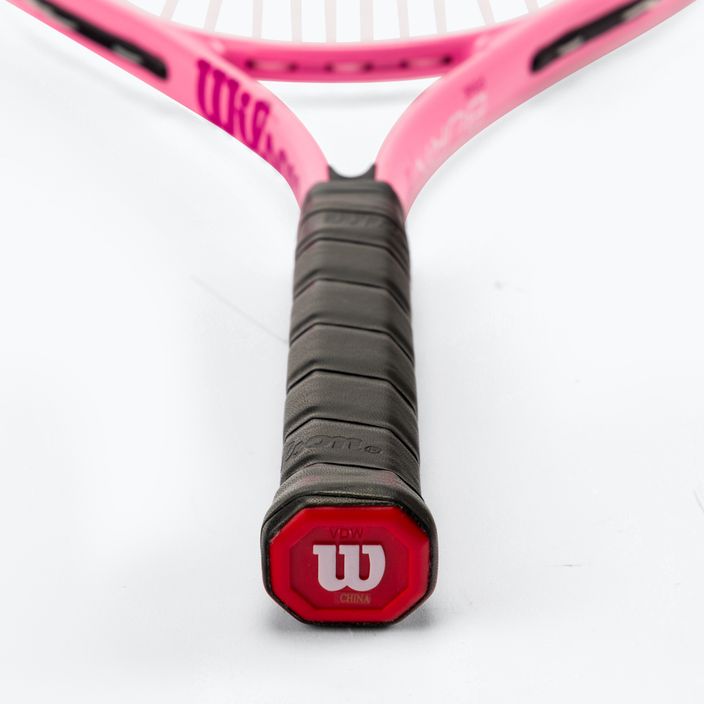 Gyermek teniszütő Wilson Burn Half Cvr rózsaszín WR052610H+ 3