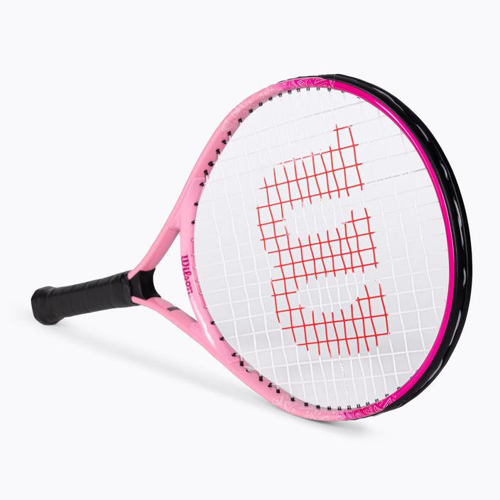 Gyermek teniszütő Wilson Burn Pink Half CVR 23 rózsaszín WR052510H+ 2