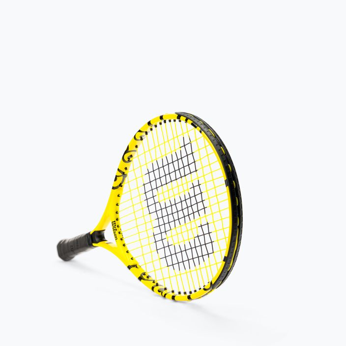 Gyermek teniszütő Wilson Minions Jr 19 sárga-fekete WR068910H+ 2