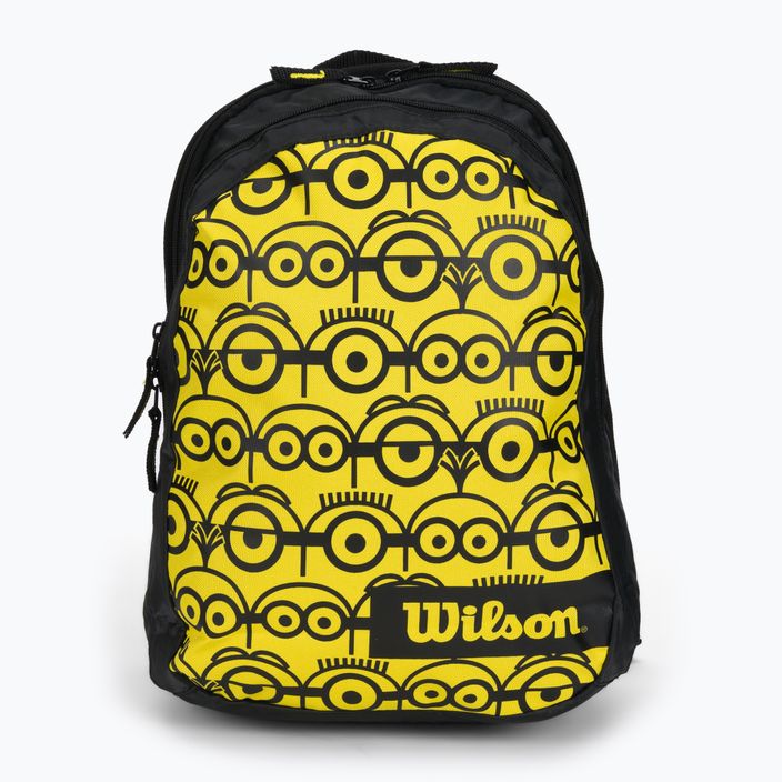 Wilson Minions Jr tenisz hátizsák fekete/sárga WR8014001 2