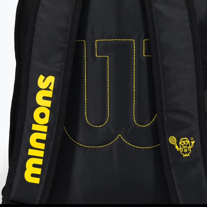 Wilson Minions Jr tenisz hátizsák fekete/sárga WR8014001 4