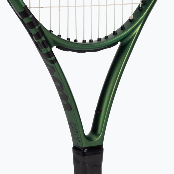 Wilson Blade 25 V8.0 gyermek teniszütő fekete-zöld WR079310U 5