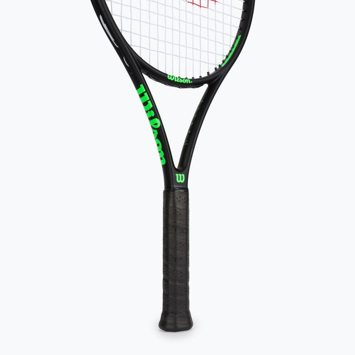 Wilson Blade Feel 103 teniszütő fekete-zöld WR083310U 4