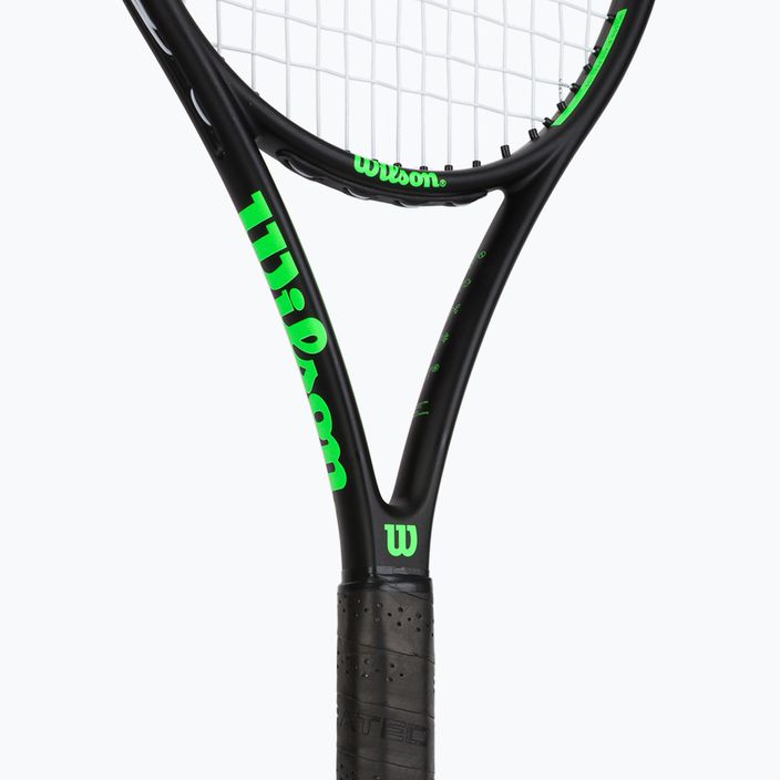 Wilson Blade Feel 103 teniszütő fekete-zöld WR083310U 5