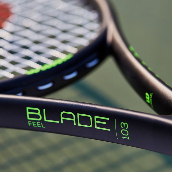 Wilson Blade Feel 103 teniszütő fekete-zöld WR083310U 10