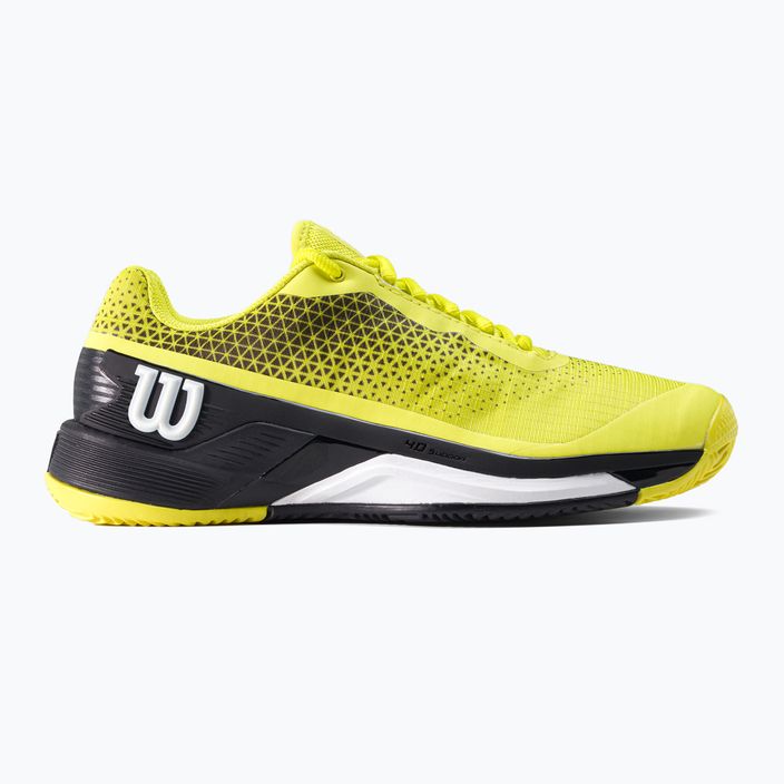 Férfi teniszcipő Wilson Rush Pro 4.0 fekete/sárga WRS329450 2