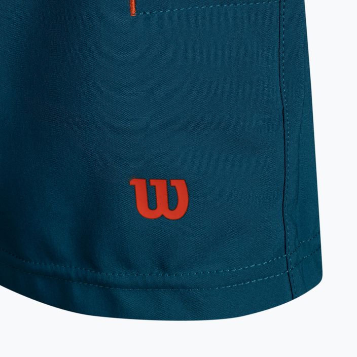 Wilson Competition 7 gyermek tenisz rövidnadrág kék WRA807101 4