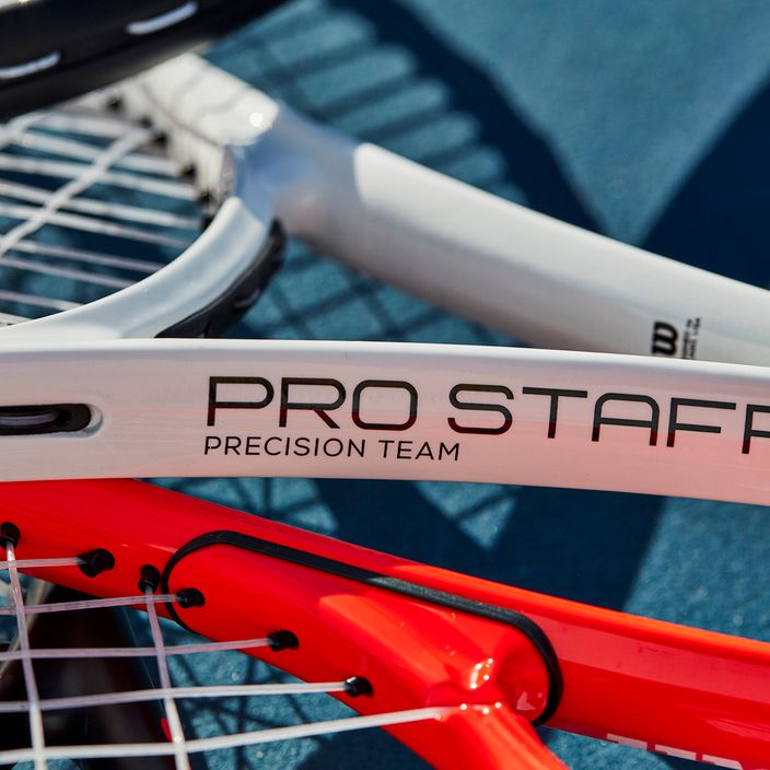 Wilson Pro Staff Precision Team 103 teniszütő piros és fehér WR080510U 10