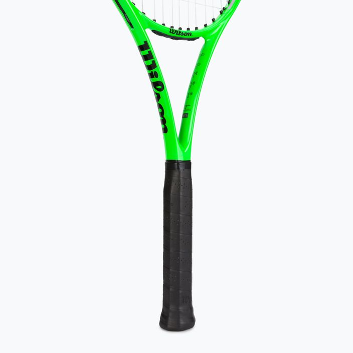 Wilson Blade Feel Rxt 105 teniszütő fekete-zöld WR086910U 4