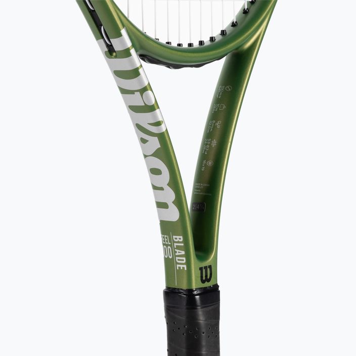 Wilson Blade Feel 100 tenisz ütő zöld WR117410 4