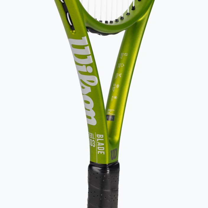Wilson Blade Feel 103 tenisz ütő zöld WR117510 4