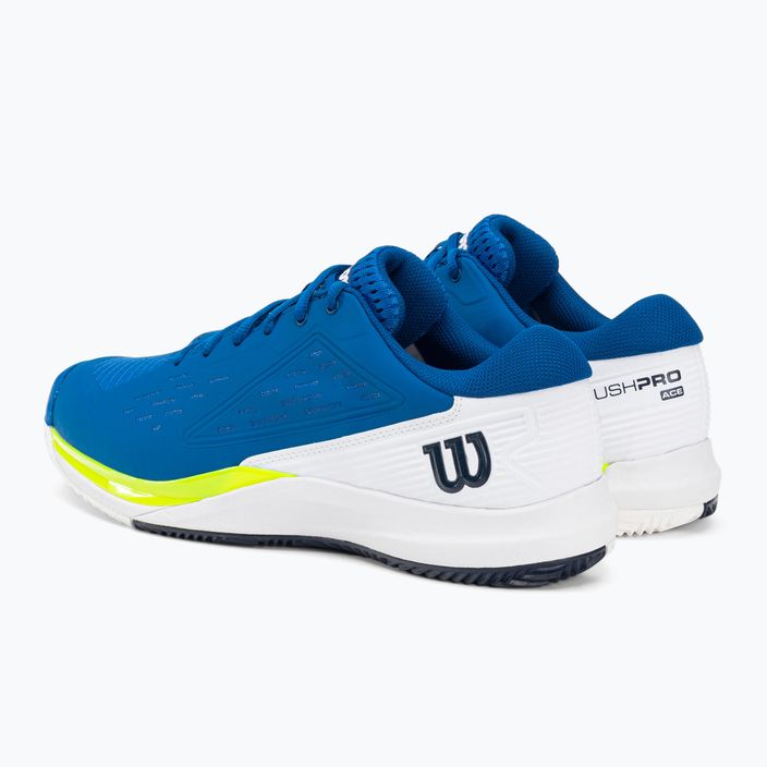 Wilson Rush Pro Ace Clay férfi tenisz cipő kék WRS330840 3