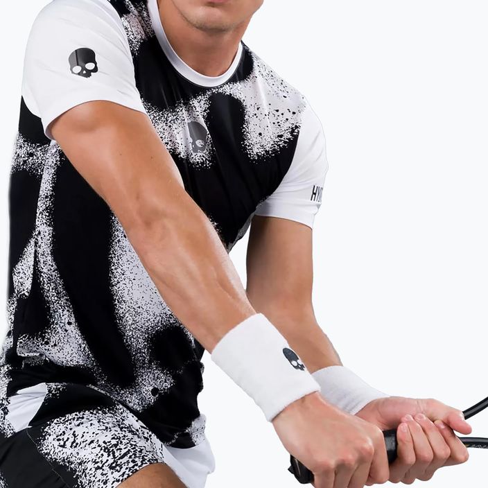 Férfi HYDROGEN Spray Tech Tennis póló fehér T00502001 4