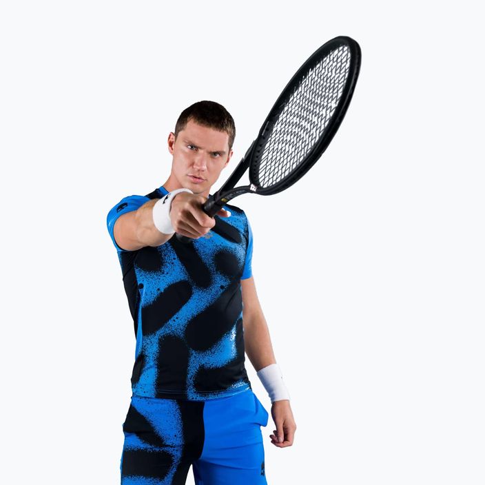 Férfi HYDROGEN tenisz póló Spray Tech kék T00502014 4