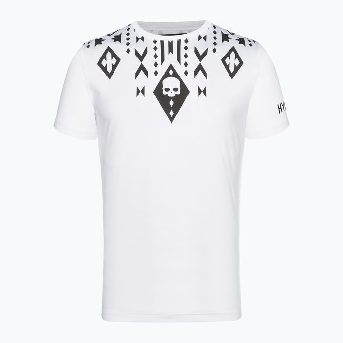 Férfi HYDROGEN Tribal Tech tenisz póló fehér T00530001 5