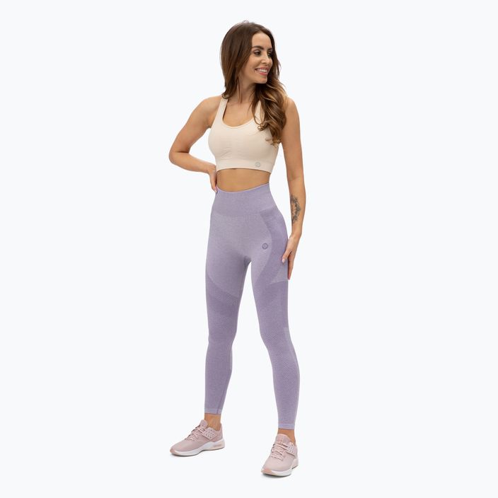 Női leggings Gym Glamour levendula fúziós lila 335 2