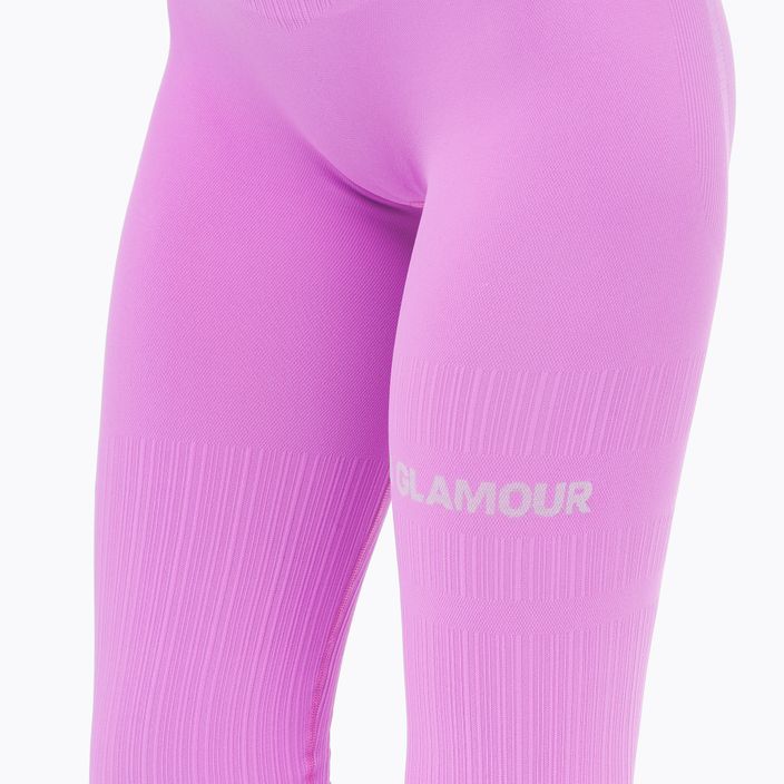Női leggings Gym Glamour push up rózsaszín 368 4