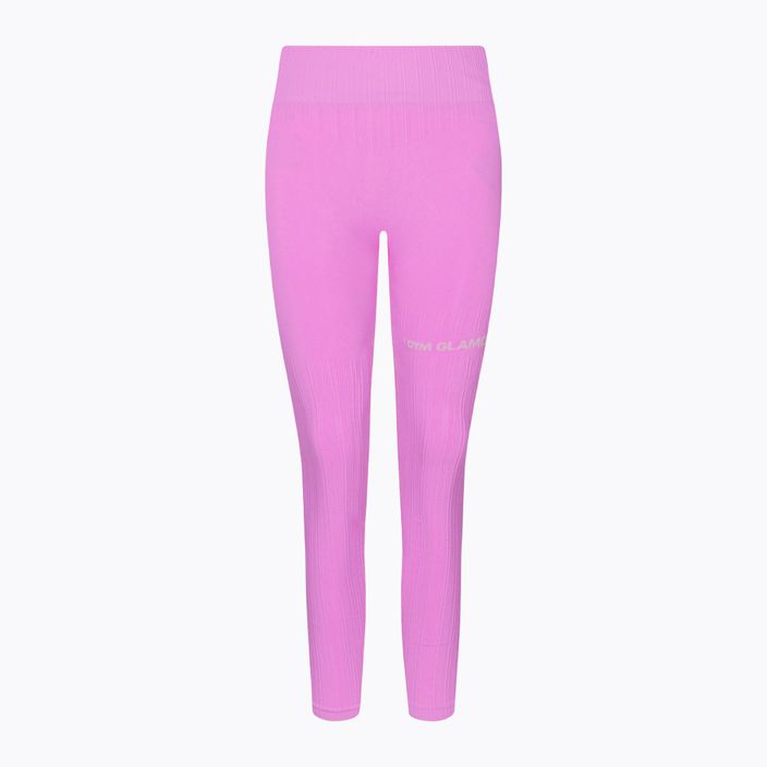 Női leggings Gym Glamour push up rózsaszín 368 6