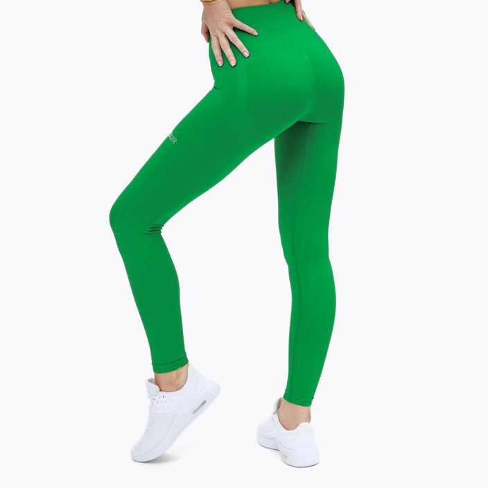Női leggings Gym Glamour push up dzsungel zöld 374 3