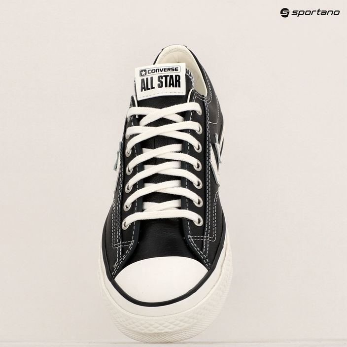 Converse Star Player 76 Fall bőr edzőcipő A06204C fekete/szüreti fehér/ezüst 10